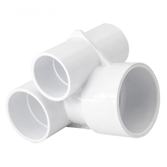 1.5 AIR X 2" WATER JET BODY