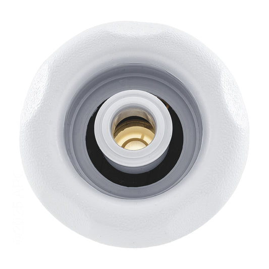 5-Scallop Massage Thread In Poly Storm Gunite Jet Internals Gray