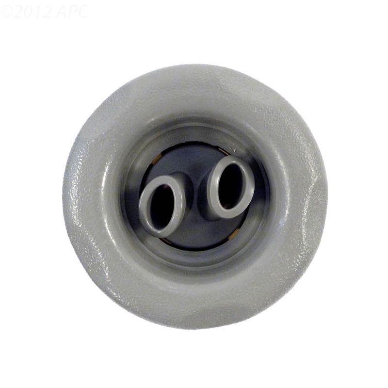 5-Scallop Twin Roto Thread In Poly Storm Gunite Jet Internals Gray