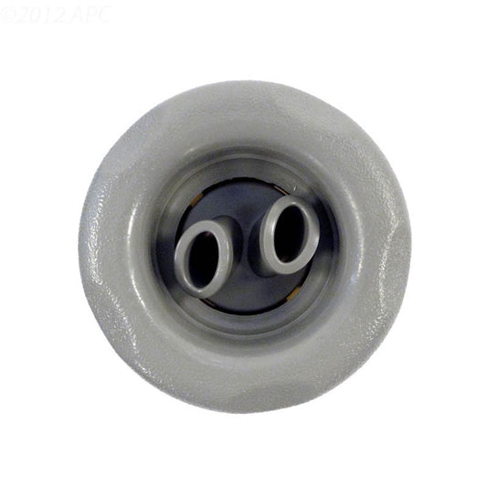 5-Scallop Twin Roto Thread In Poly Storm Gunite Jet Internals Gray