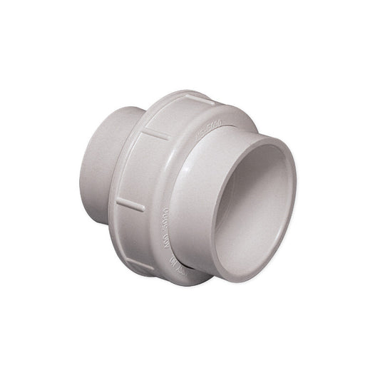 1 1/2"S X 2"S SELF ALIGNING UNION - WHITE