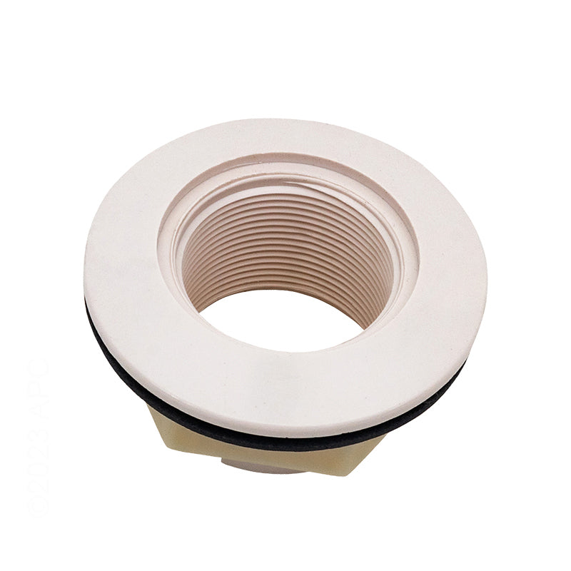 V/L RET WALLFITTING 1 1/2"FPT BAG - WHITE