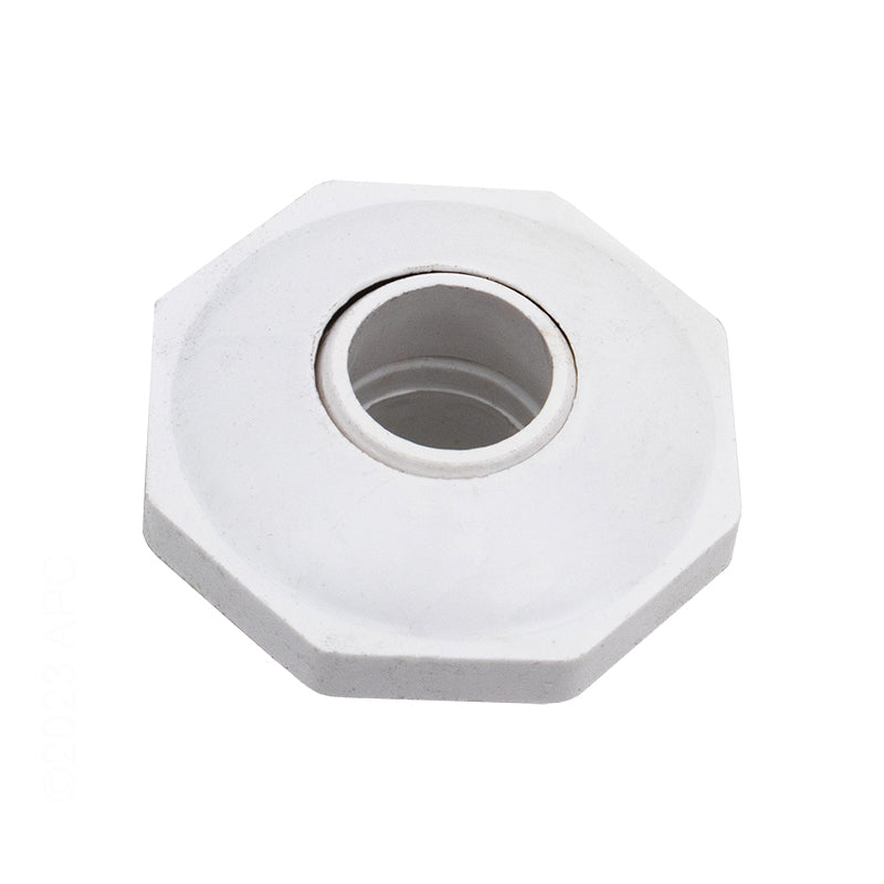 ECON INSIDER 1" INLET SLIP RTN FITTING-WHT