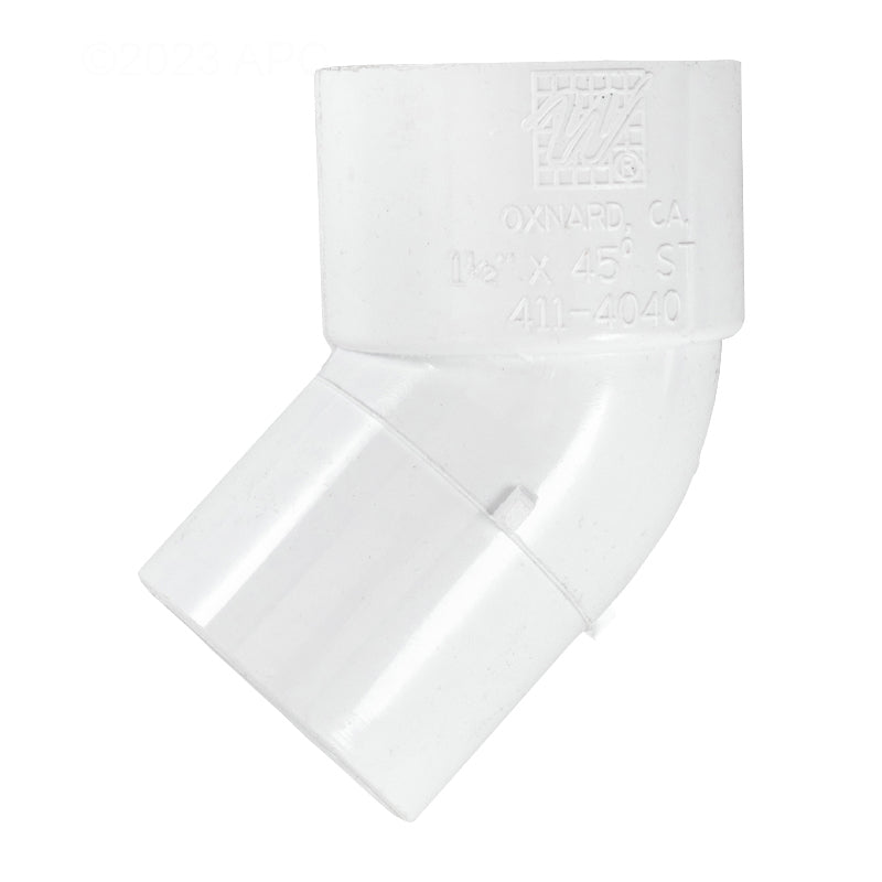 45 DEGREE ELL, 1 1/2"S X