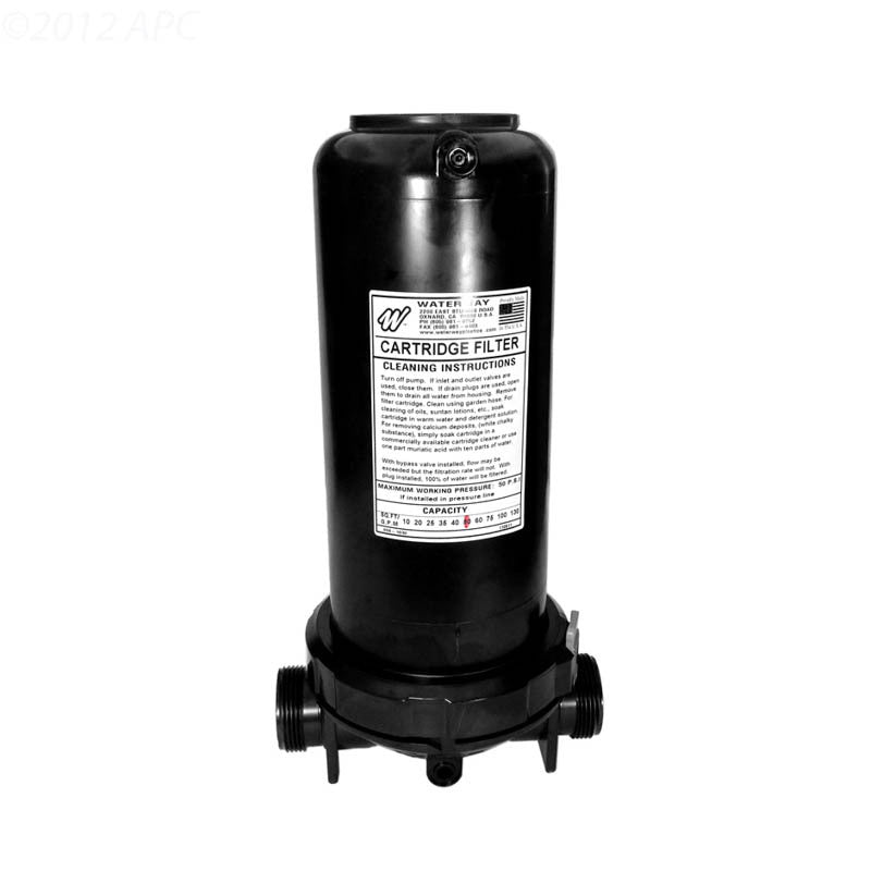 50 SQ. FT.,1-1/2 IN-LINE FILTER, W/ BYPASS