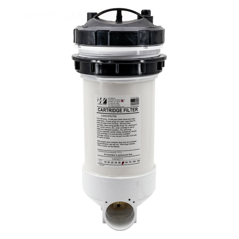 50 SQ.FT. 2"TOP LOAD FILTER W/BYPASS