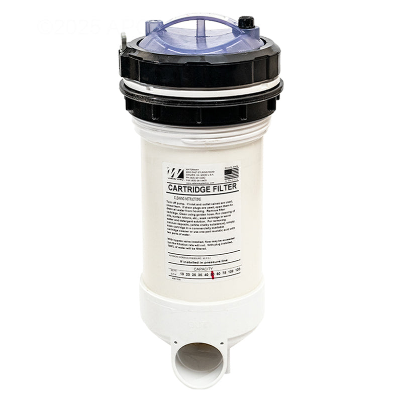 50 SQ.FT. 2"TOP LOAD FLTR W/BYPASS, 10 TAB B