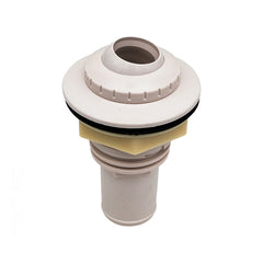 DELUXE RETURN LINE FITTING ASSY 1" EYE -WHT