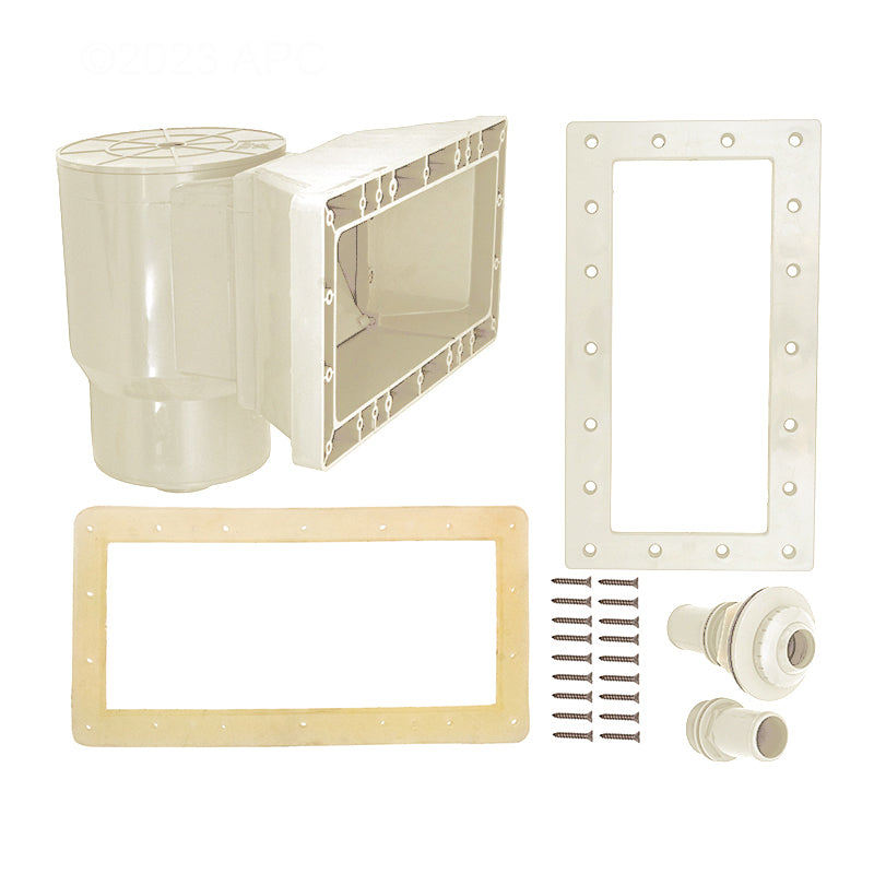 Waterway Flo-Pro II Wide Mouth Skimmer w/ Return, White | 560-C3C60L