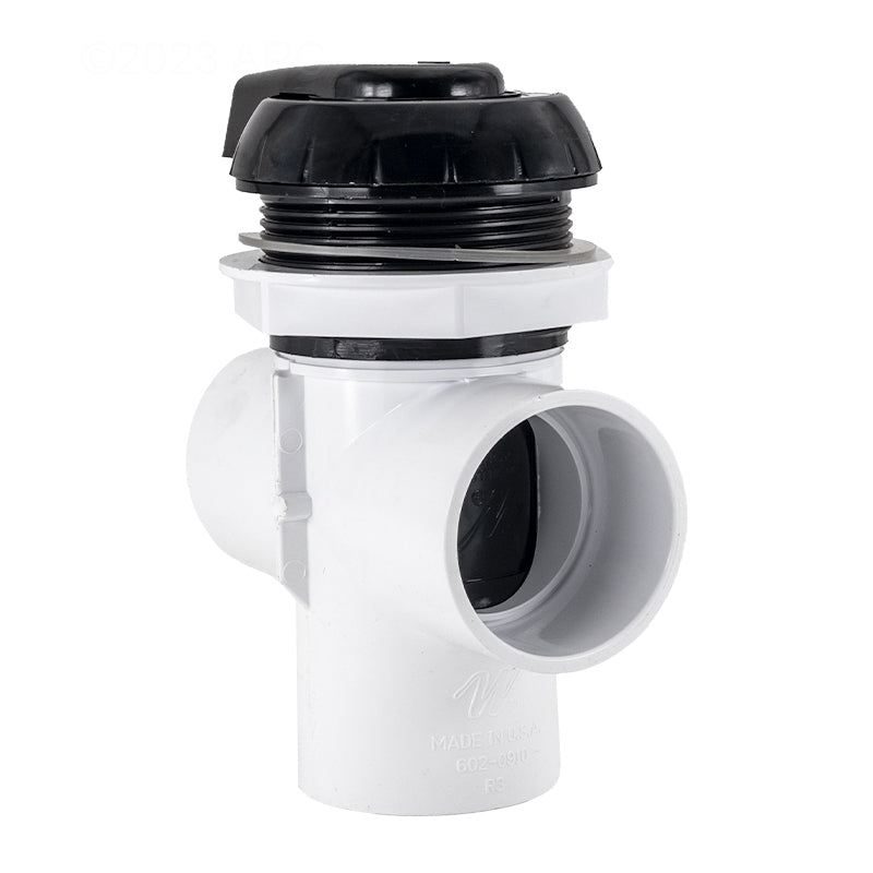 2" TOP ACCESS DIVERTER BLACK