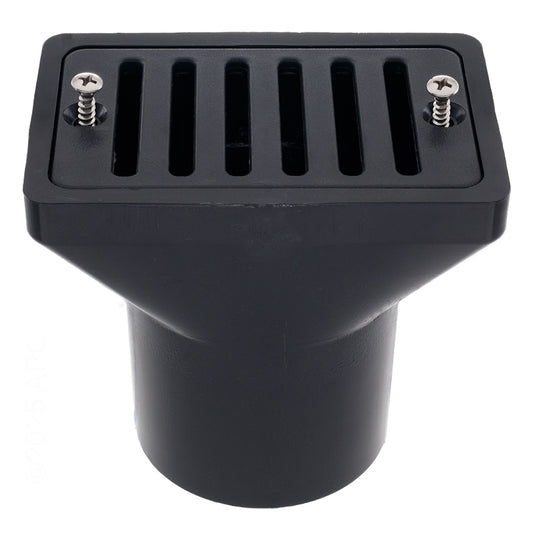 GUTTER DRAIN-DARK GRAY