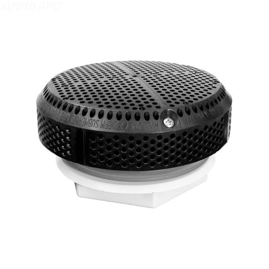 VGB SUPER HI-FLO SUCTION ASSY BLACK HEX NUT 2.5"SKT 3.25" MOUNTING HOLE