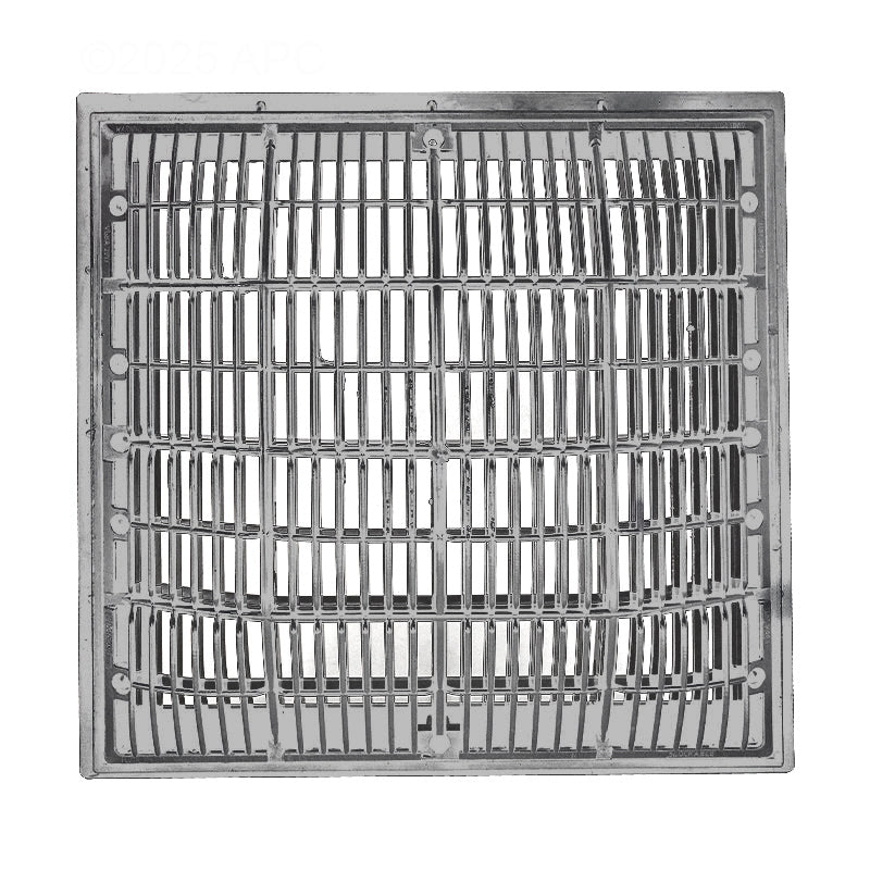 12" X 12" VGB COMPLIANT GRATE GRAY