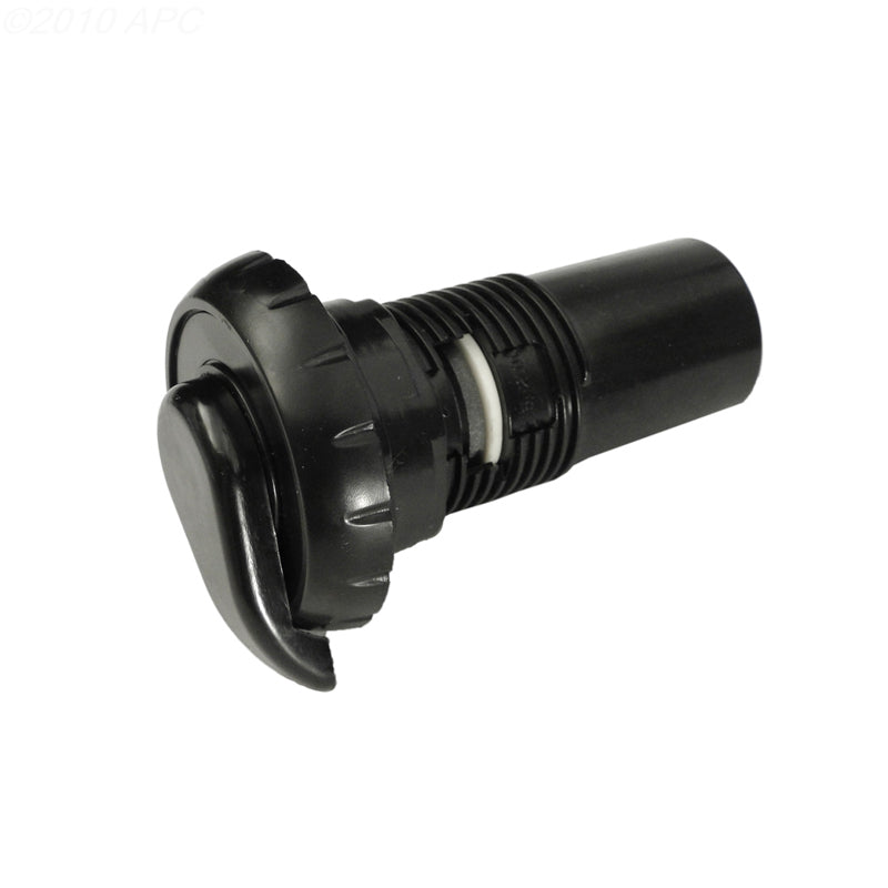 AIR CONTROL 1" F.A.S TOP ACCESS NOTCHED TEARDROP HANDLE BLACK WATERWAY
