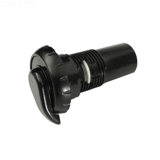AIR CONTROL 1" F.A.S TOP ACCESS NOTCHED TEARDROP HANDLE BLACK WATERWAY