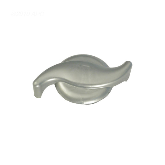 1" AIR CONTROL HANDLE PORSHE SILVER