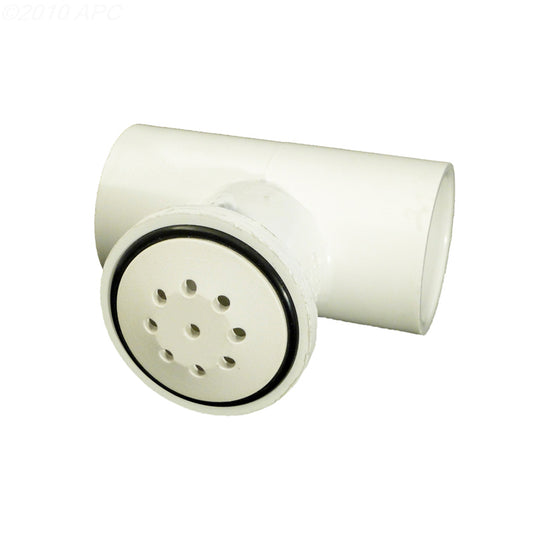 TOP-FLO AIR INJECTOR, 1"TEE - WHITE
