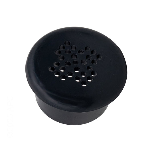 GUNITE AIR INJECTOR FLOOR CAP WATERWAY ACCESSORIES DARK GRAY FITS INSIDE 1.5" PIPE