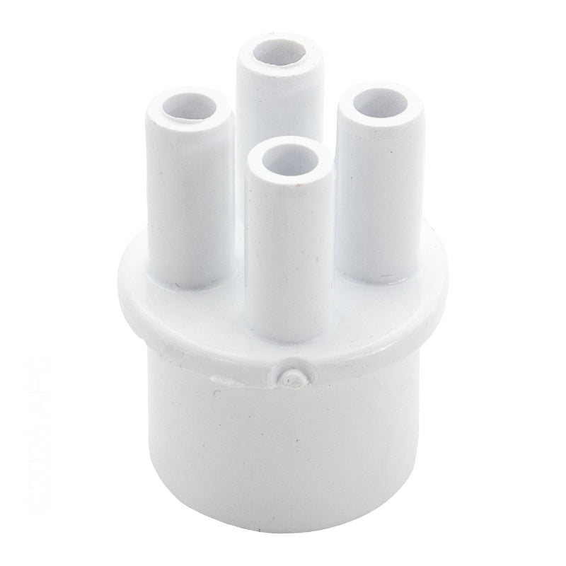 MANIFOLD 1" SPIGOT X FOUR 3/8"