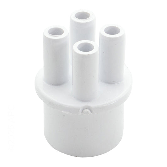 MANIFOLD 1" SPIGOT X FOUR 3/8"