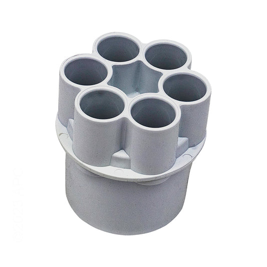 2"S, (6) 1/2"S PORTS