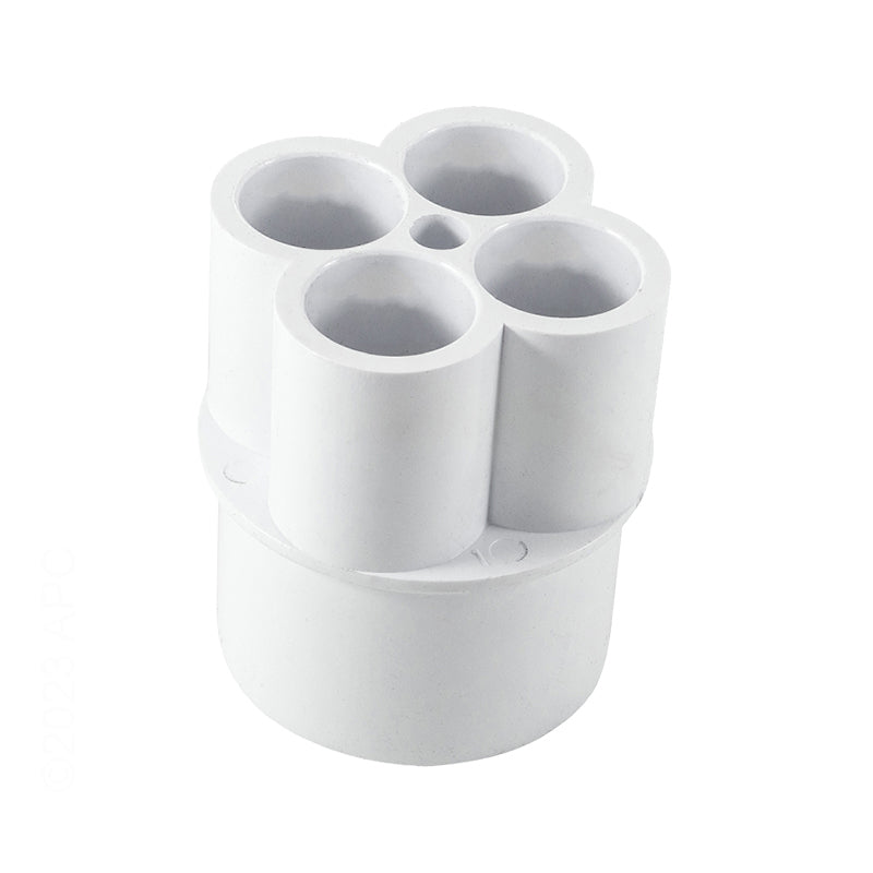 1 1/2"S (4) 1/2"S PORTS