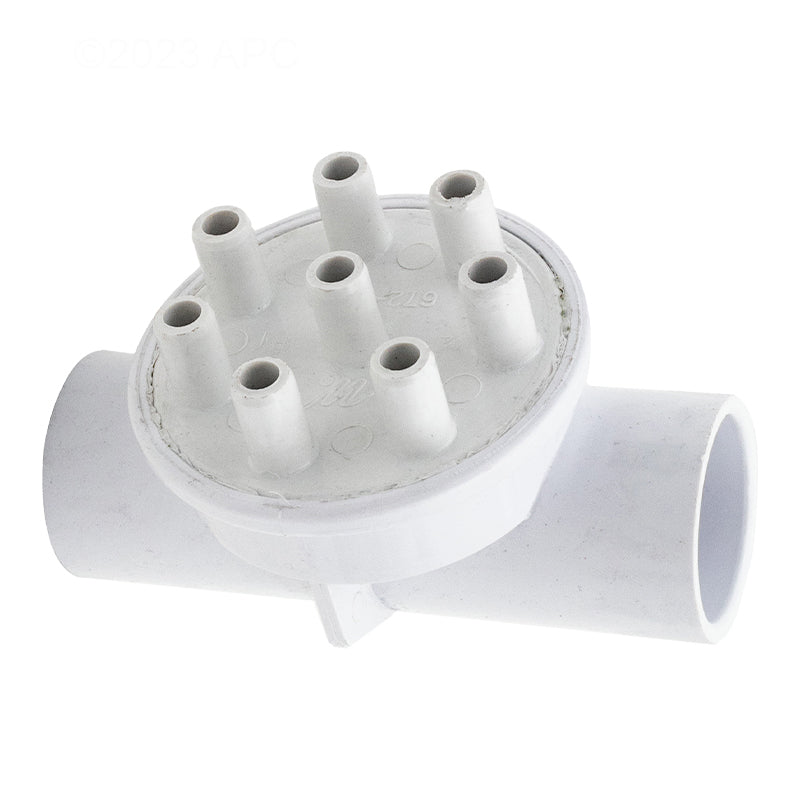 AIR MANIFOLD ASSY 1"S X 1"S X (8)3/8"S BARB