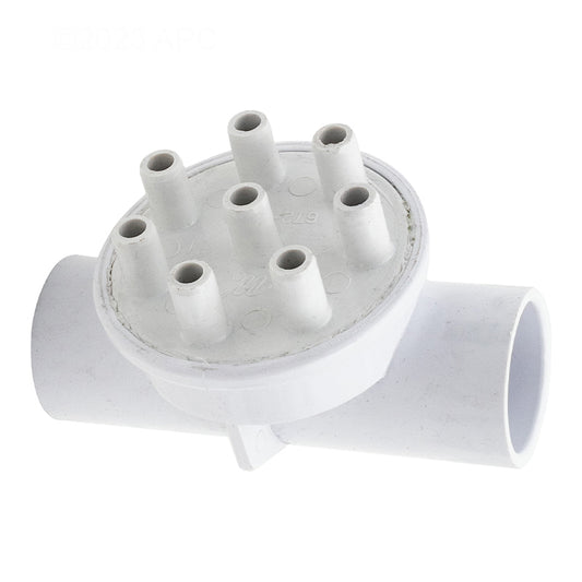 AIR MANIFOLD ASSY 1"S X 1"S X (8)3/8"S BARB