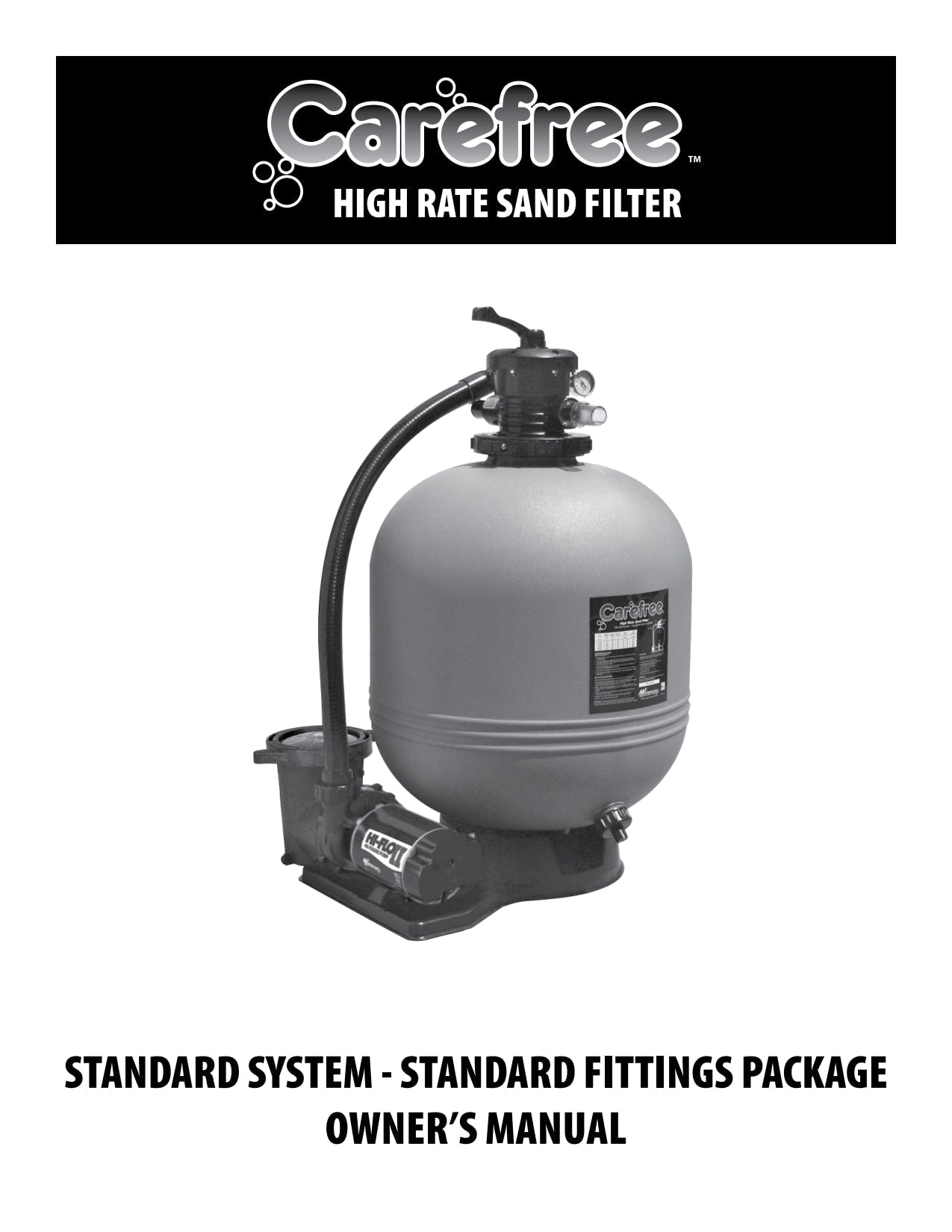 19" Sand Filter PVC Flex Hose Assembly | 550-1821