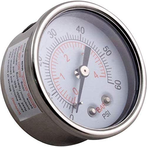 Waterway ClearWater II Pressure Gauge | 830-4000SS