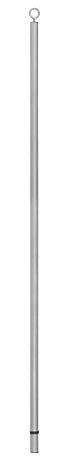 7' STANCHION W/ANCHOR