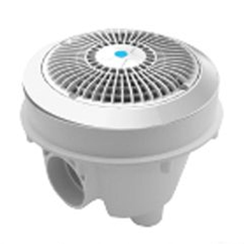 8" STAR COVER W/SUMP WHITE
