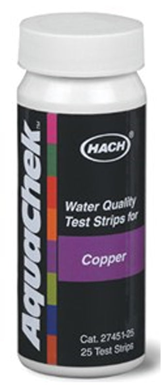 AQUACHEK COPPER TEST STRIPS