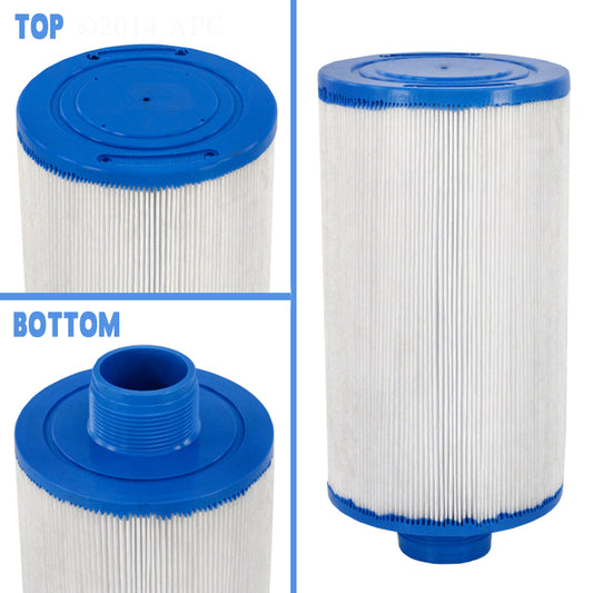 CARTRIDGE 4 3/8" X 7 3/4" 25 SQ FT CLOSED TOP W/ 1 1/2" MPT BOTTOM