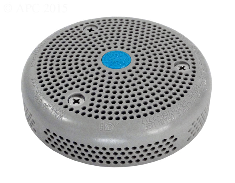 4" RD SUCTION COVER GRAY OUTLET