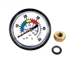PRESSURE GAUGE KIT W/ NUT