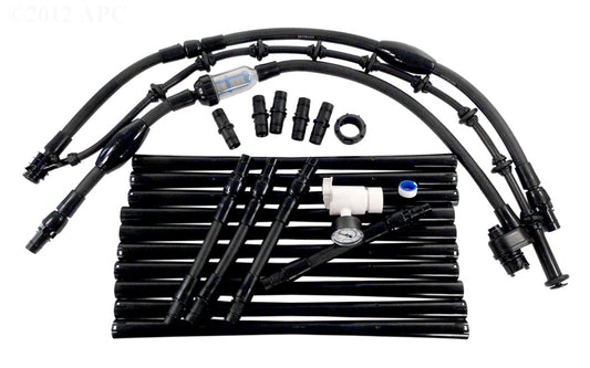BLACK RIGID PRESSURE HOSE COMPLETE