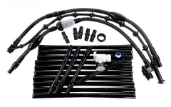 BLACK RIGID PRESSURE HOSE COMPLETE