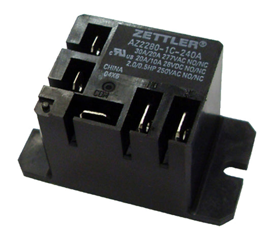 RELAY SPST 20A 240VAC COIL