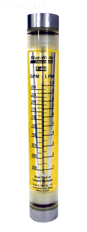 F400 FLOWMETER 3/8"