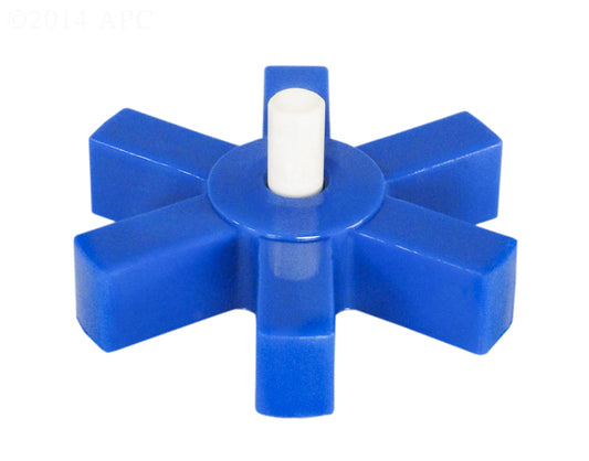 BLUE ROTOR AND CLEAR CERAMIC PIN