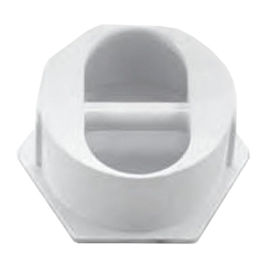 ROPE ANCHOR PLASTIC PIN WHITE