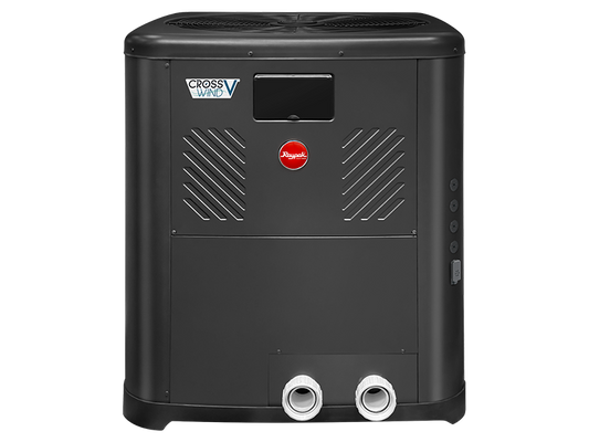 Raypak Crosswind V 5550 Heat Pump Pool Heater – 102,000 BTU |TWPH5550EHT08