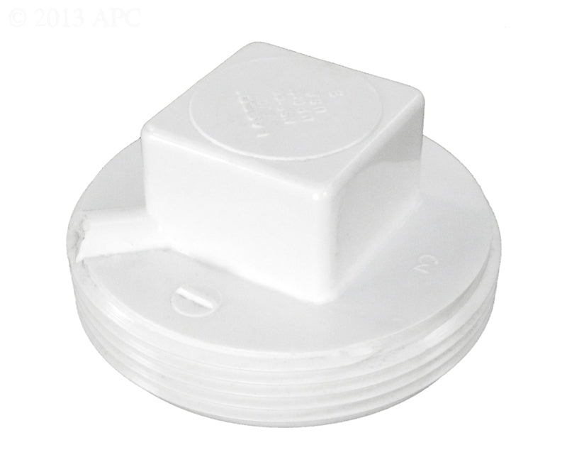 3" CLEANOUT PLUG RAISED NUT