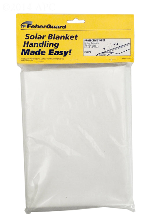 WHITE PROTECTIVE SHEET
