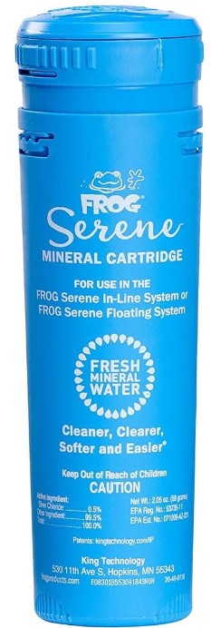 King Tech Spa Frog Serene Mineral Cartridge for Floating/Inline System (SINGLE UNIT) | 01-14-3812