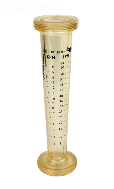 FLOWMETER BODY (2-16 GPM)