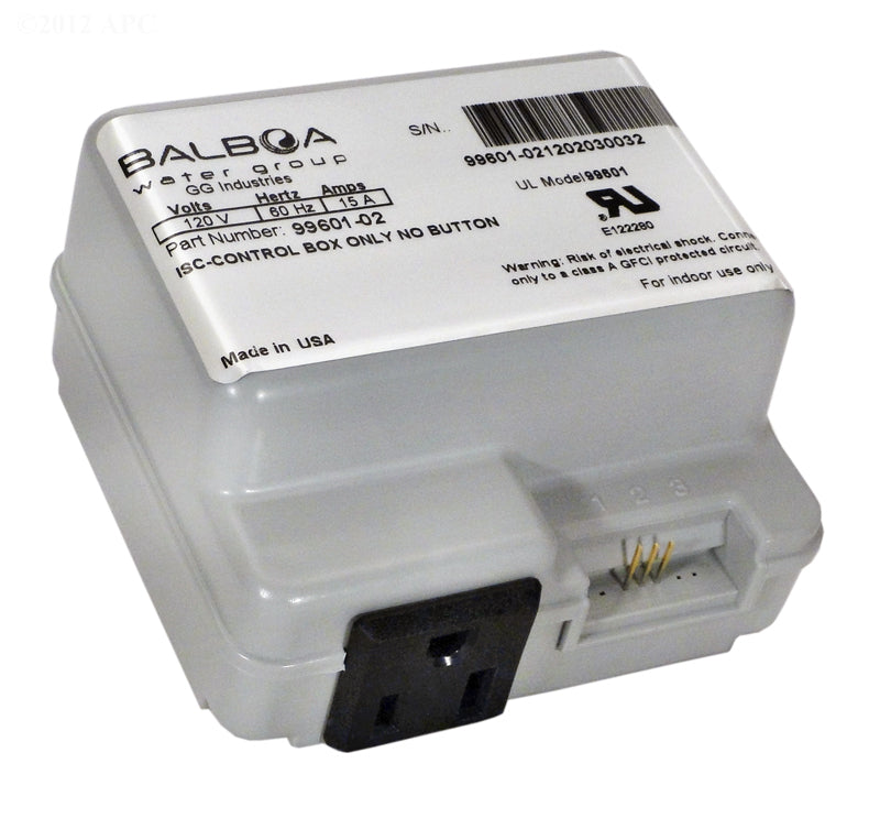 ISC CONTROL BOX WHIRLPOOL TUB