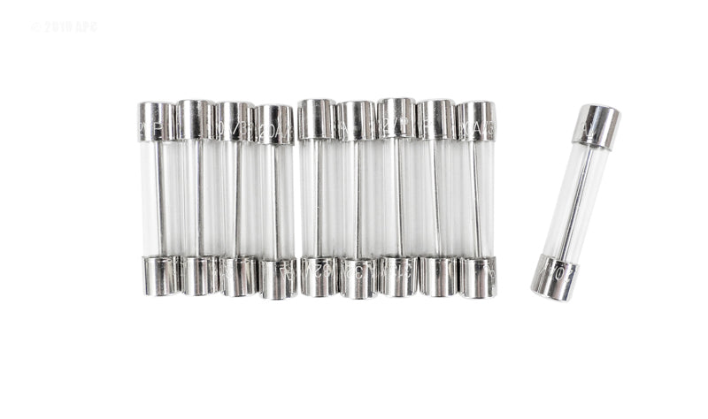 KIT-FUSE,20A,GLASS,SLOW BLO,10 PACK,AQ RITE/1104