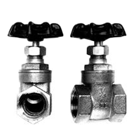 1.25" FPT BRASS GATE VALVE